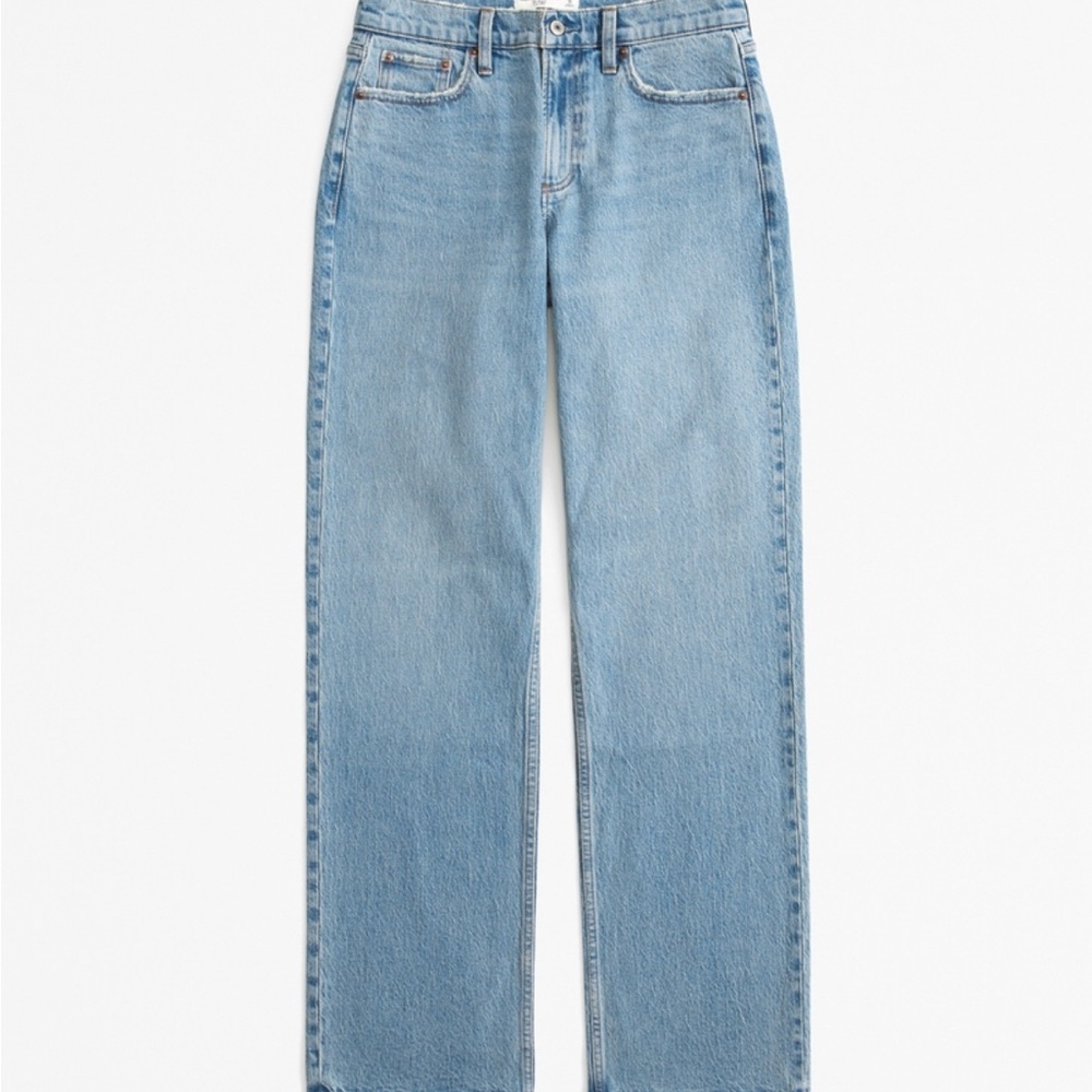 Abercrombie Low Rise Baggy Jeans